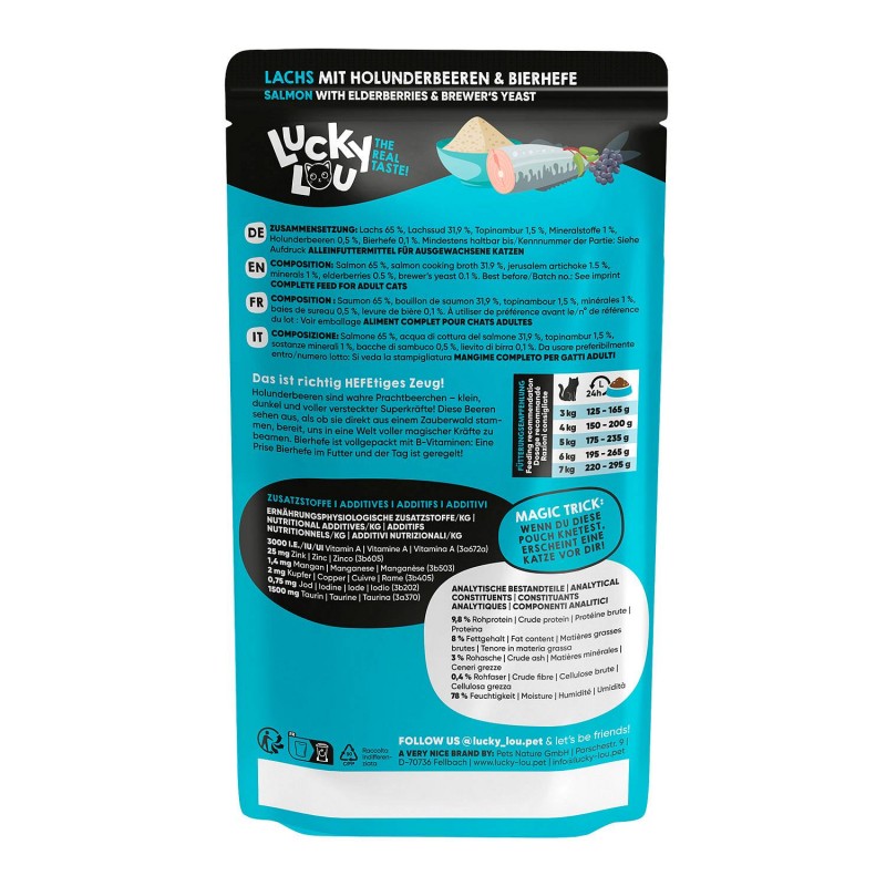 Lucky Lou SuperMono Losos 125g