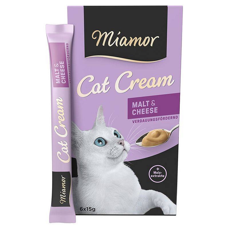 Miamor mačja krema malt s sirom 6x15g