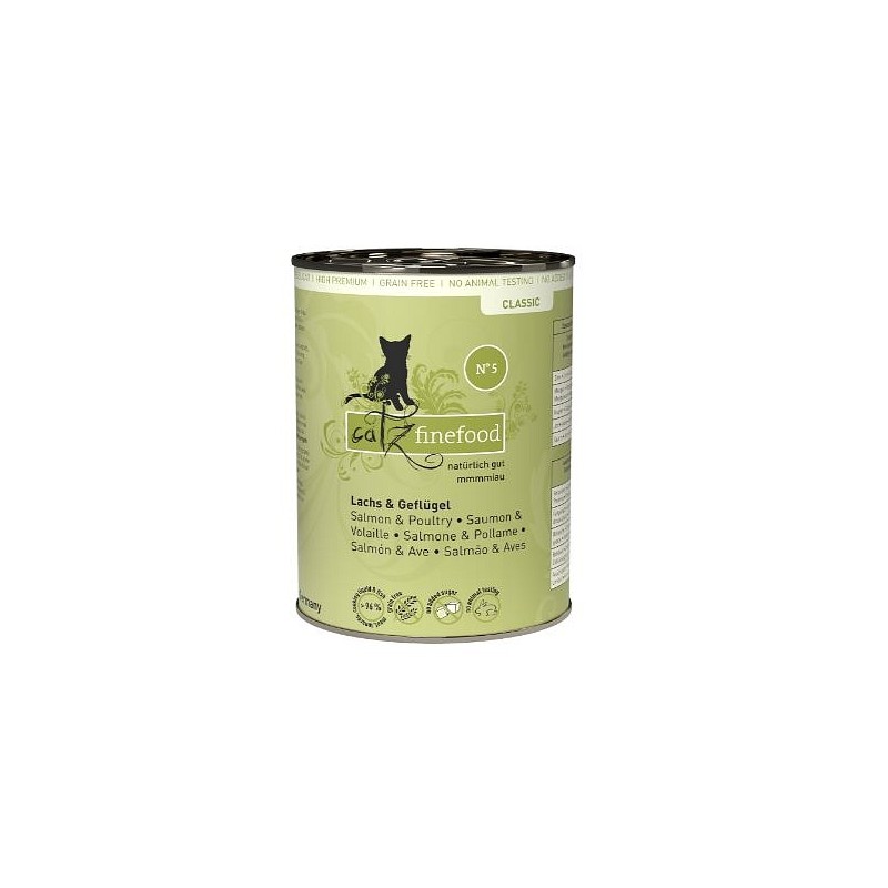 Catz Finefood no. 05 losos in perutnina 400g