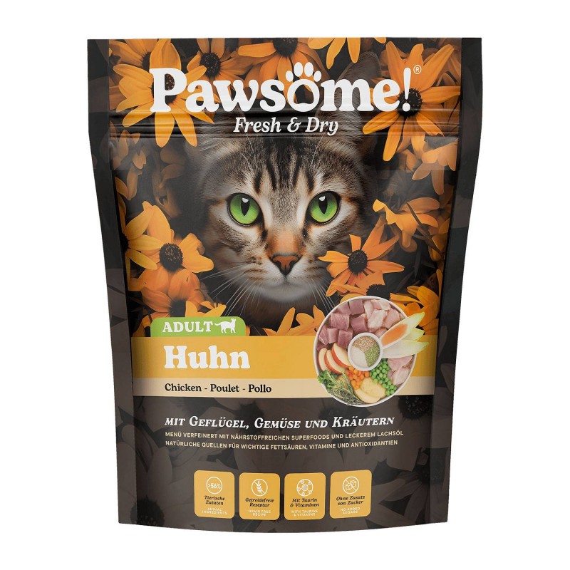 Pawsome Fresh&Dry Adult Piščanec
