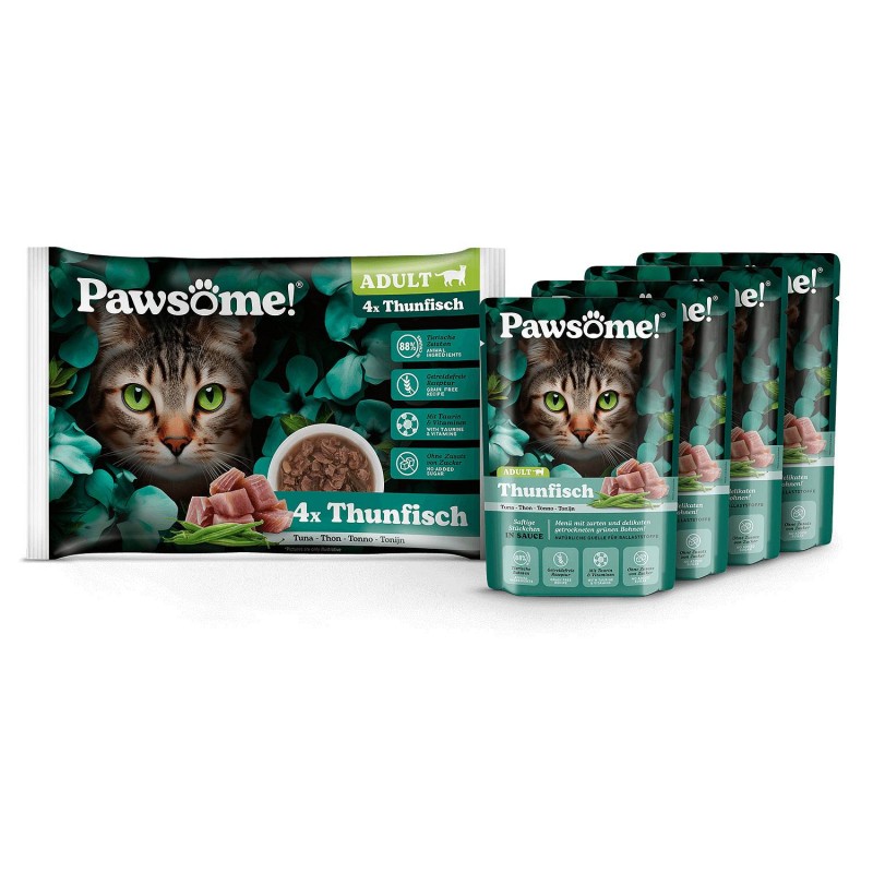 Pawsome AdultTuna 4x85 g