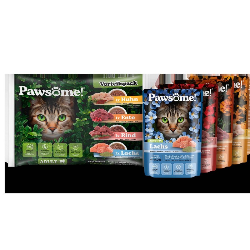 Pawsome Mixpack 4x85g