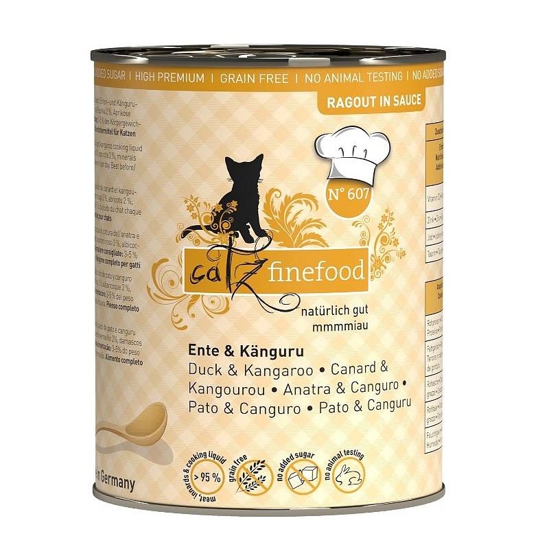 Catz Finefood Ragout no.607 Raca in kenguru 380g