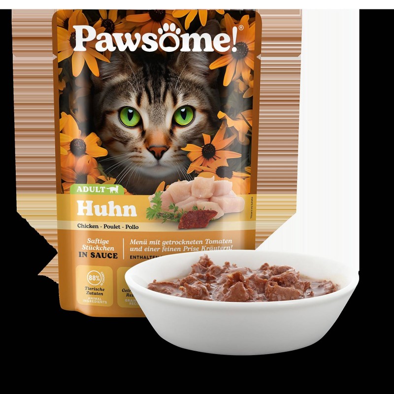 Pawsome Adult Piščanec 85 g