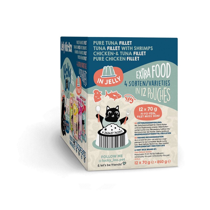 Lucky Lou EF Jelly-Mix-Box 12x70g