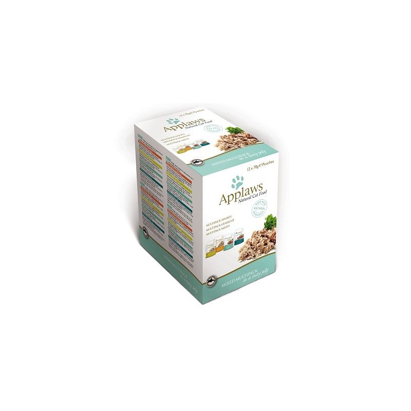 Applaws Mešani izbor žele vrečk 12x70g