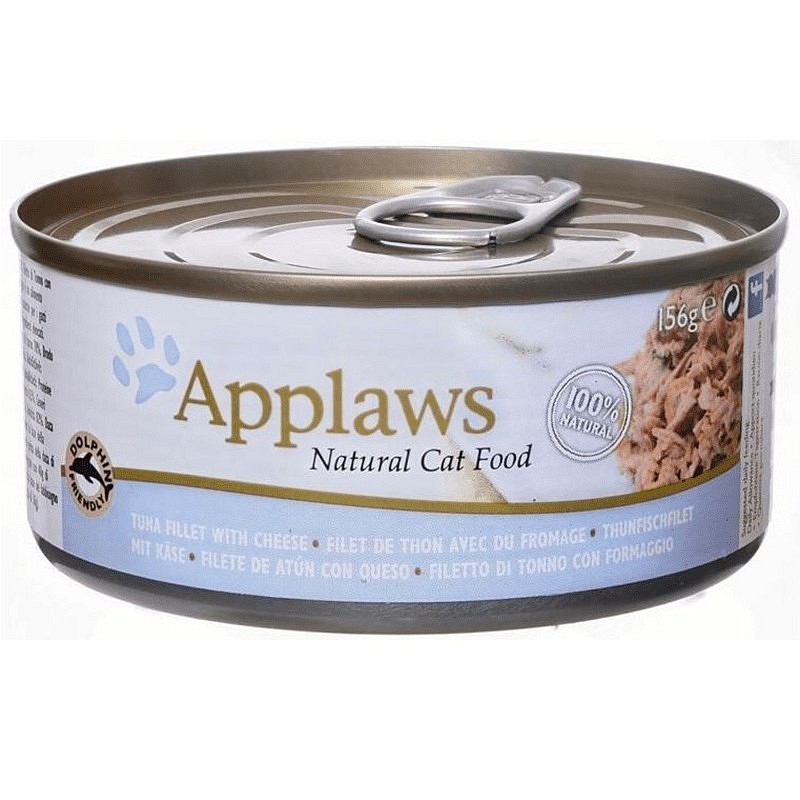 Applaws mokra hrana za mačke Adult Tuna fillet & Cheese156g