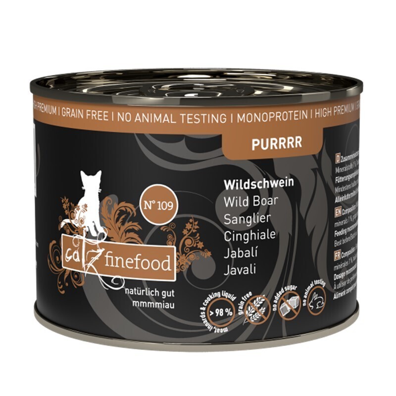 Catz Finefood Purrrr no. 109 divja svinja 200g