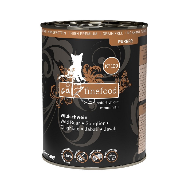 Catz Finefood Purrrr no. 109 divja svinja 400g