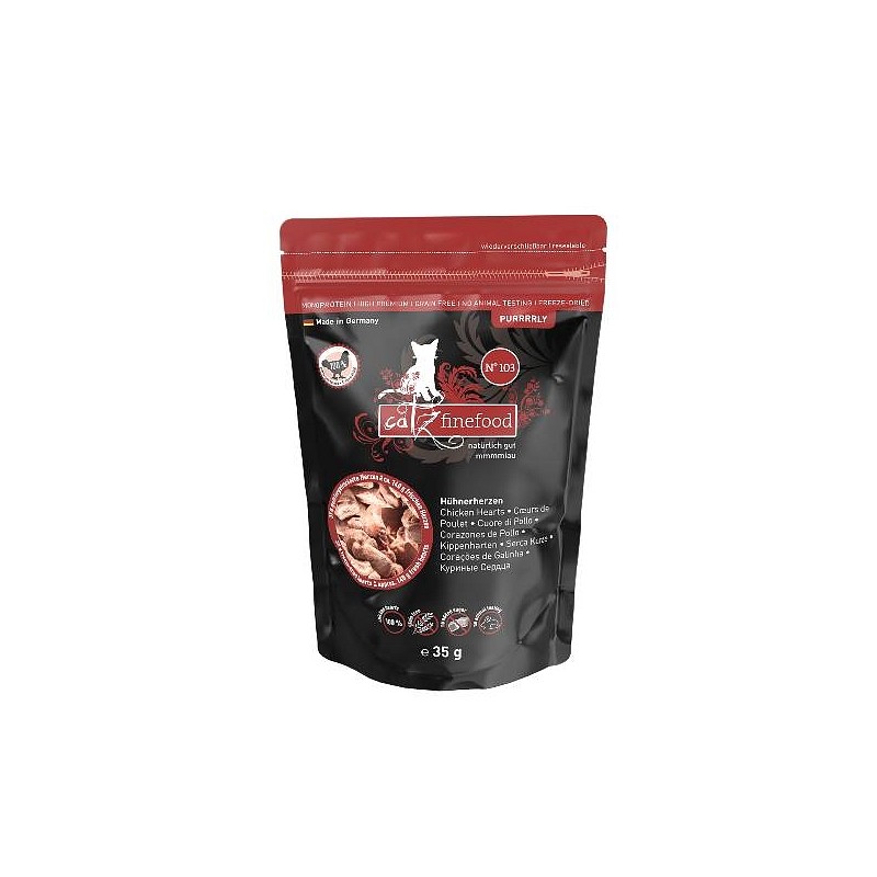 Catz Finefood Purrrrly no 103 Piščančja srca 35g