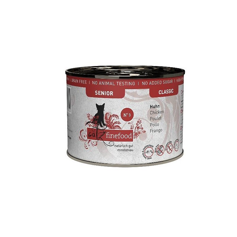 Catz Finefood Senior no.03 piščanec 200g