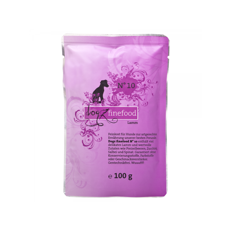 Dogz Finefood no. 10 jagnjetina 100g