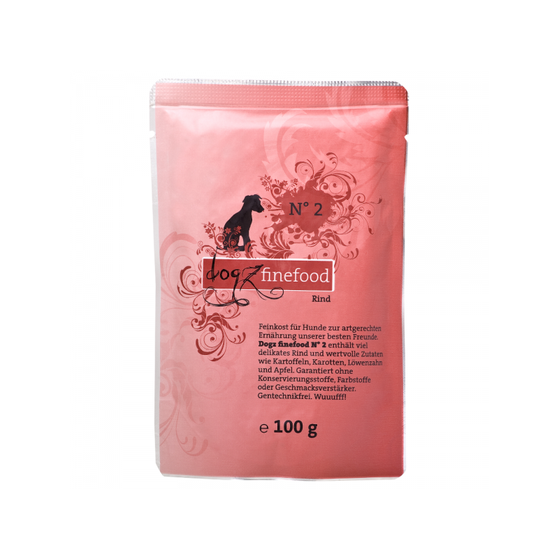 Dogz Finefood no. 2 govedina 100g