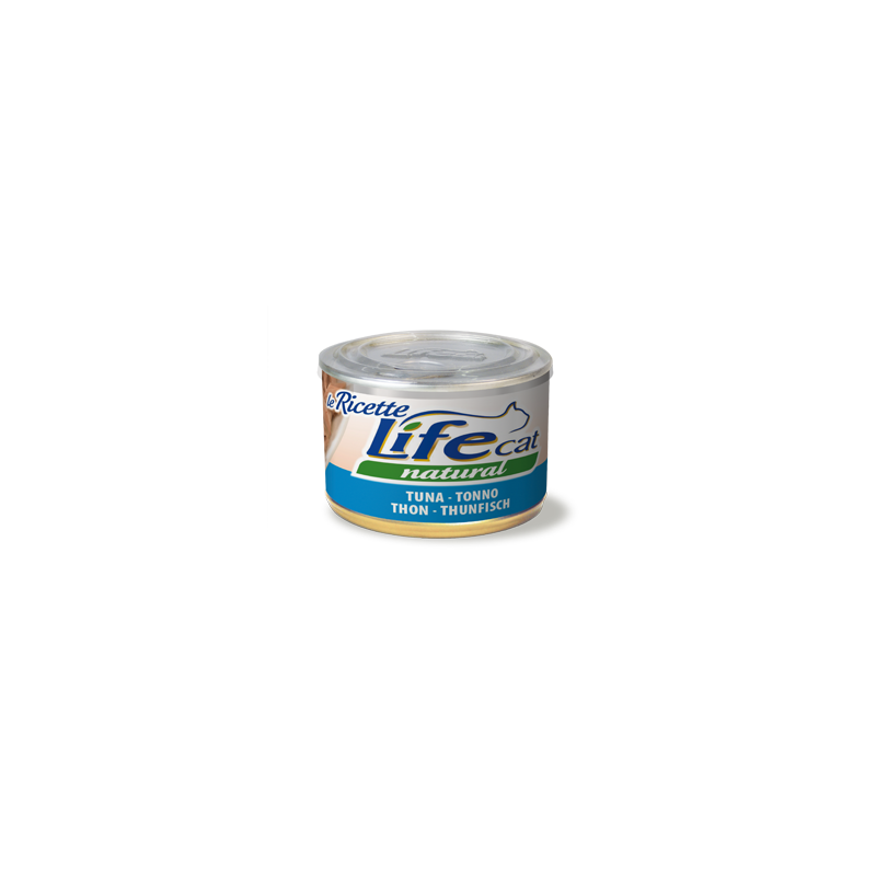 Lifecat paket konzerv le Ricette tuna 6x150g