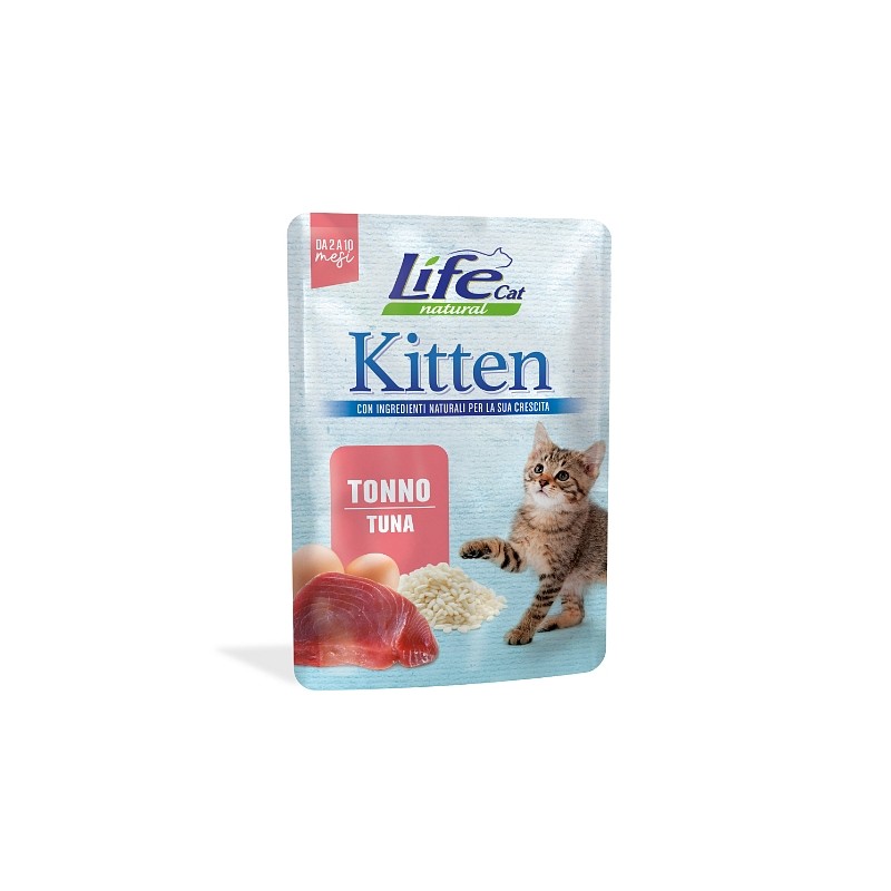 Lifecat vrečka Kitten Tuna 70g
