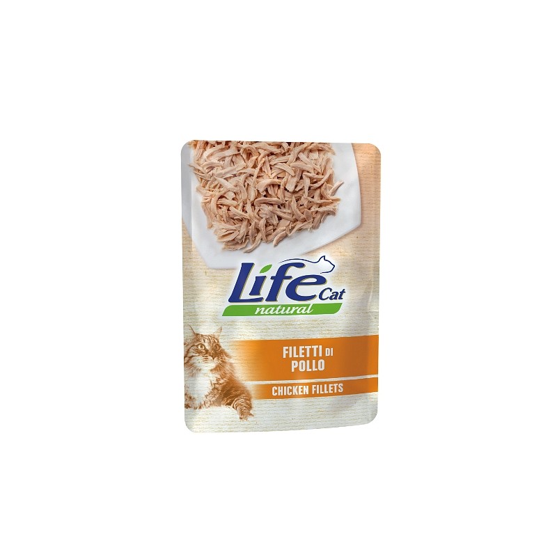 Lifecat paket vrečk piščanec 6x70g