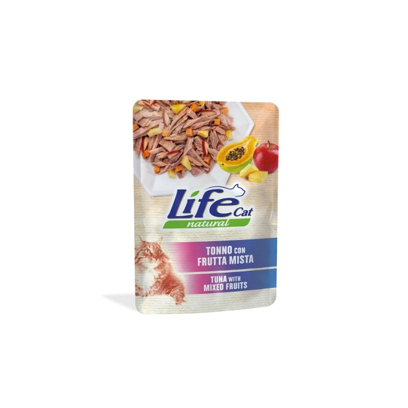 Lifecat vrečka tuna in mešano sadje 70g