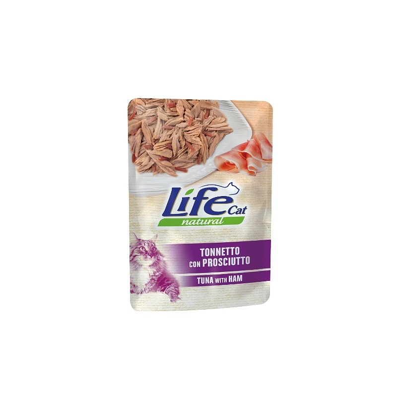 Lifecat vrečka tuna in piščančja šunka 70g