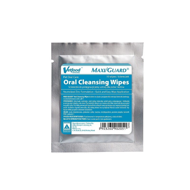 MAXIGUARD Oral Cleansing Wipes