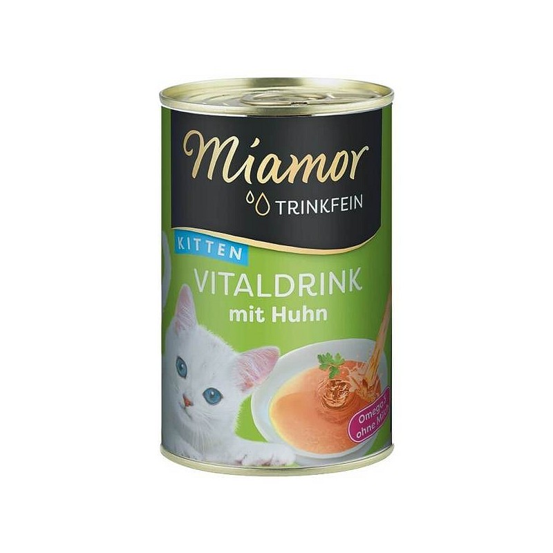 Miamor Trinkfein Vitaldrink Kitten piščanec 135ml