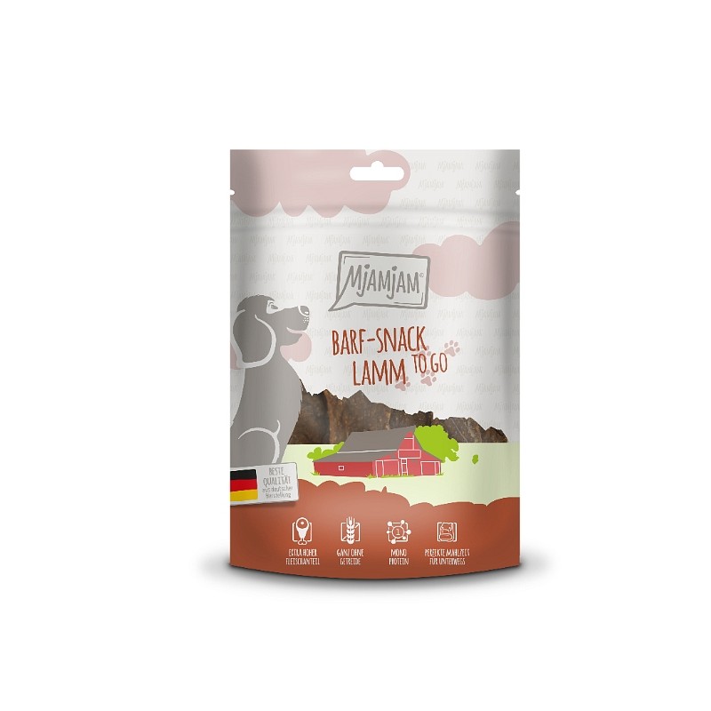 Mjamjam BARF-SNACK Jagnjetina 125g