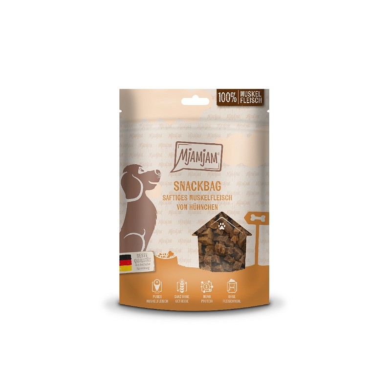 Mjamjam Dog Snackbag Piščanec 100g