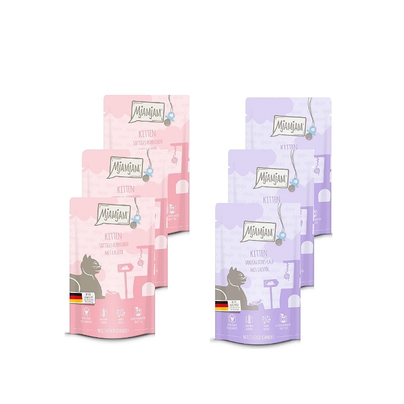 Mjamjam Kitten paket 6 x125g
