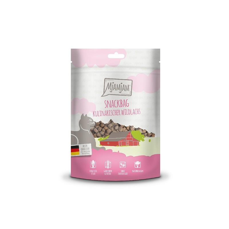 Mjamjam Snackbag Divji losos 125g