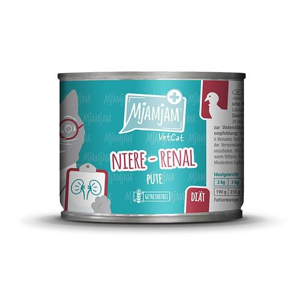 Mjamjam VetCat Renal Puran 200g