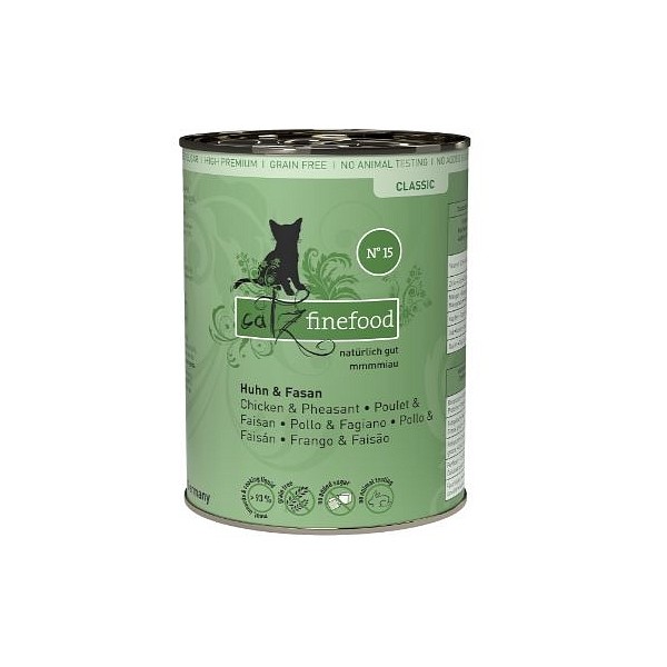 Catz Finefood no. 15 piščanec in fazan 400g