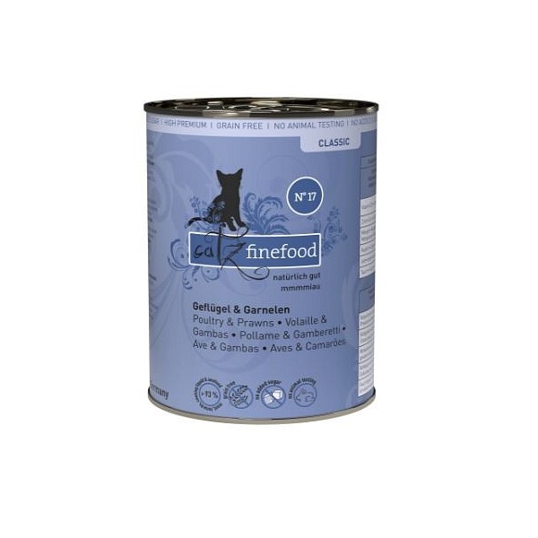 Catz Finefood no. 17 perutnina in kozice 400g