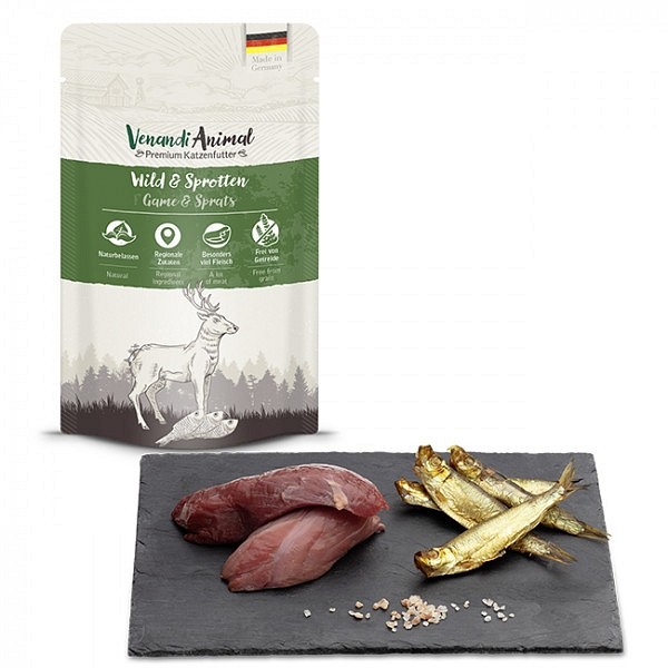 Venandi Divjačina in papaline 125g