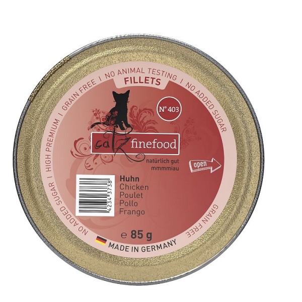Catz Finefood fillets no. 403 piščanec v želatini 85g