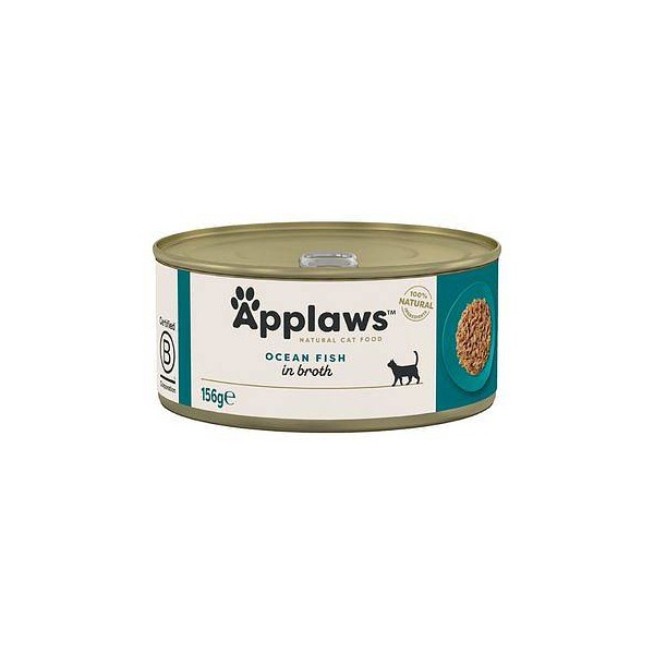 Applaws mokra hrana za mačke Adult Ocean fish 156g