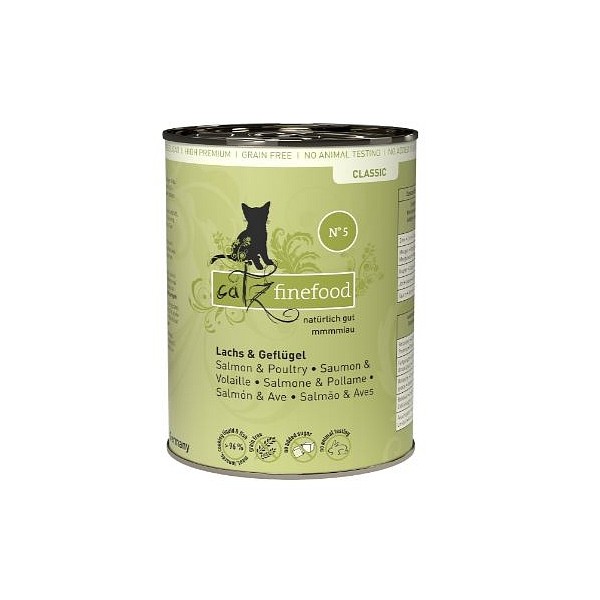 Catz Finefood no. 05 losos in perutnina 400g