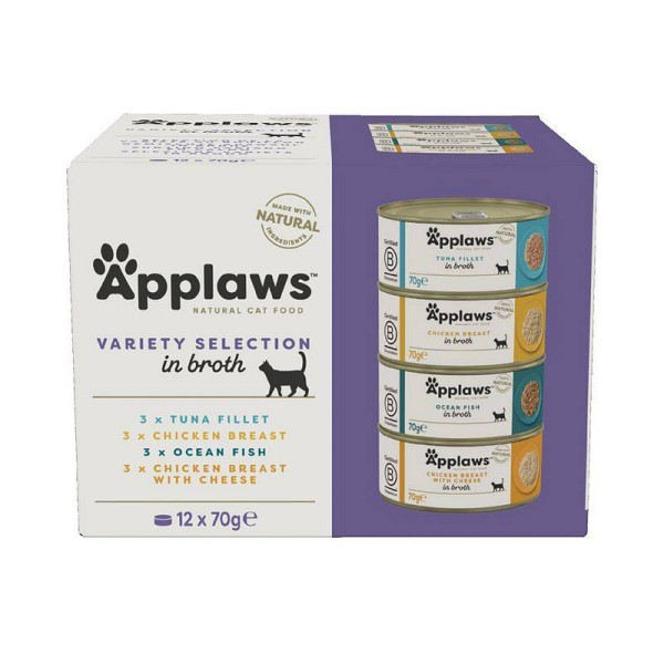 Applaws Izbor mešanih okusov v juhi 12x70g
