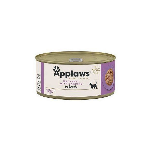 Applaws mokra hrana Adult Skuša in sardine 156g