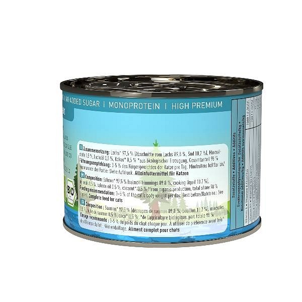 Catz Finefood Bio no. 513 losos 200g