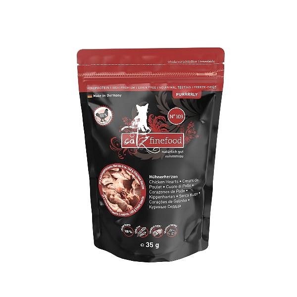 Catz Finefood Purrrrly no 103 Piščančja srca 35g