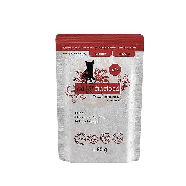 Catz Finefood Senior no.03 piščanec 85g