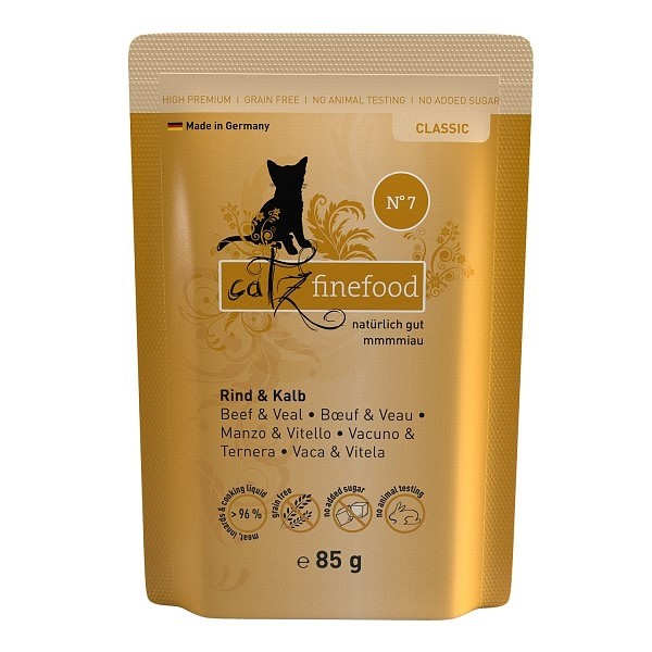 Catz Finefood no. 07 govedina in teletina 85g