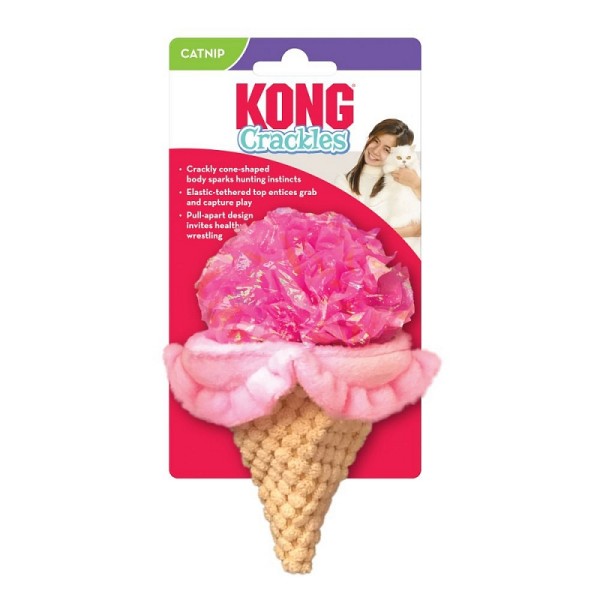 KONG Ckrackles Scoopz Sladoled