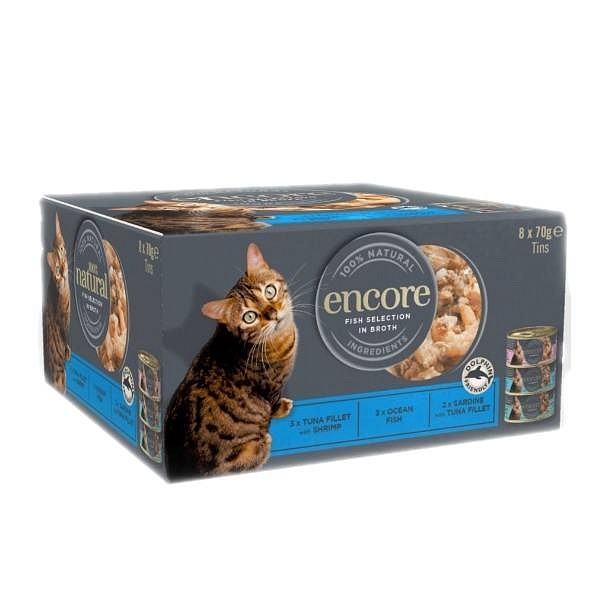 Encore multipack Ribji okusi 8 x70g