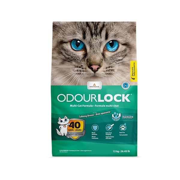 Intersand posip Odourlock Calming Breeze 12kg