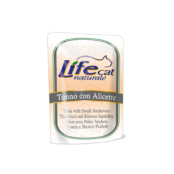 Lifecat vrečka tuna in inčuni 70g