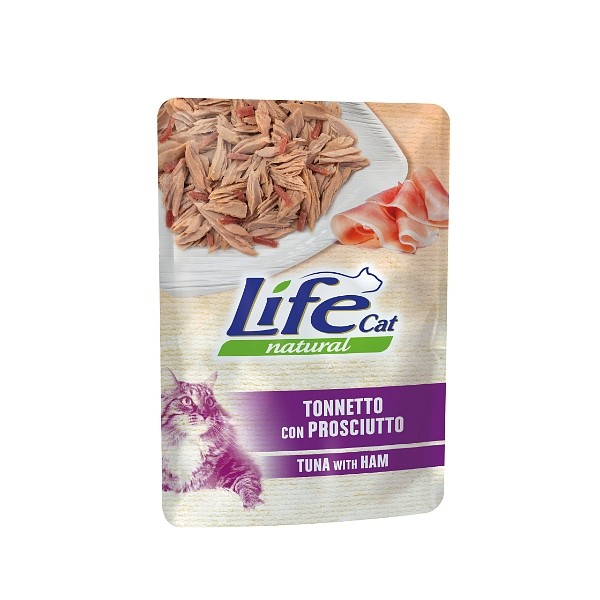 Lifecat vrečka tuna in piščančja šunka 70g