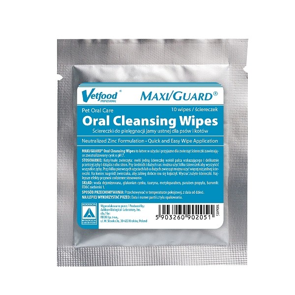 MAXIGUARD Oral Cleansing Wipes