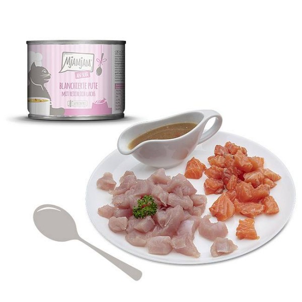 Mjamjam v omaki Puran in losos 185g