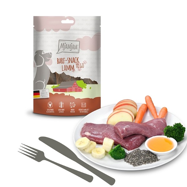 Mjamjam BARF-SNACK Jagnjetina 125g