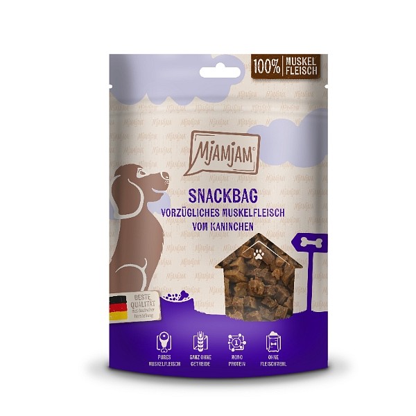 Mjamjam Dog Snackbag Kunec 100g